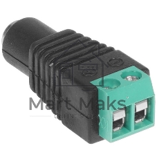 Разъем DC гнездо питания с клеммной колодкой, под винт Adapter-HM