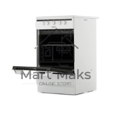 Плита электрическая Hansa FCCW54002 белый, конфорок 4 шт, духовка 68 л, 50 см x 85 см x 60 см
