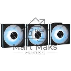Вентилятор для корпуса Lian-Li Uni Fan CL Wireless 120 ARGB 124х120x28 черный 4-pin 29.8дБ (упак.:3шт) (G99.12CL1W3B.R0) Ret