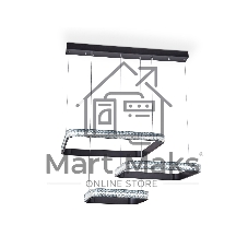 Светильник Ambrella light FA6166 BK черный 131W 720*500*900 (ПДУ РАДИО 2.4)