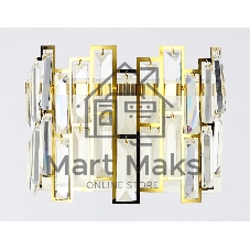 Светильник Ambrella light TR5055 GD/WH/CL золото/белый/прозрачный E14/2 max 40W 250*200*140