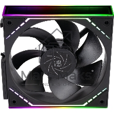 Кулер для корпуса Thermalright TL-M12QR Reverse (124x120x25mm, 4-pin PWM, ARGB, 47.6CFM, 23.2dBA, 1500RPM, черный)