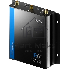 Промышленный маршрутизатор Industrial 4G LTE Cat4 Wi-Fi Router, LTE Cat4, N150 WiFi, 2 x 10/100M RJ45 Ports, 2 x SIM Slots, 1 x RP-SMA(Wi-Fi), 2 x SMA(4G), 1 x 7-Pin Industrial interface(RS485/RS232/IO), 1x 2-Pin Power Port, Support Wide Range Voltage, Surge protection, Reverse Polarity protection,ESD Protection, Wall-Mount Installation, PPTP/L2TP/OpenVPN/WireGuard/Zerotier/IPsec VPN, Support Modbus RTU/TCP, -40°C~75°C, K.21, IP30, Cudy APP