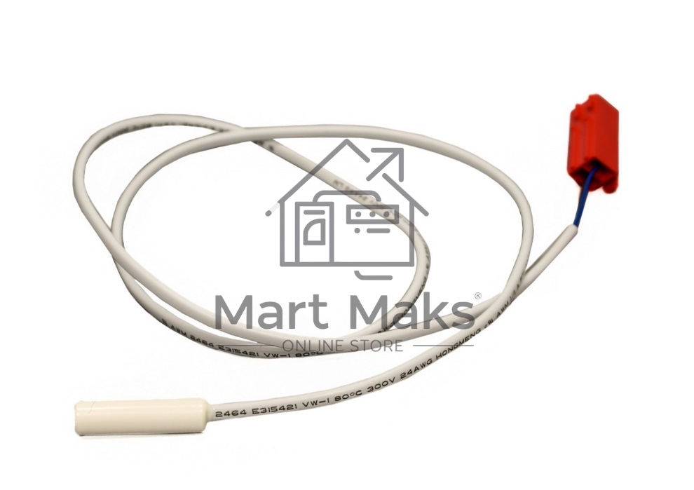 Датчик температуры (термодатчик) для холодильника Bosch, Siemens 00619691 PRB002BO, L=750мм