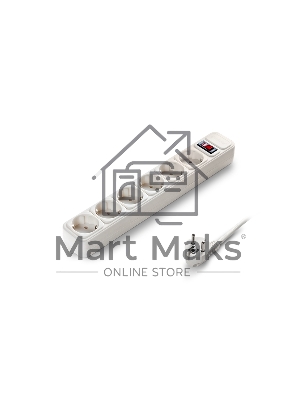 Сетевой фильтр ExeGate EX221229RUS SP-6-5W (6 розеток, 5м, евровилка, белый)