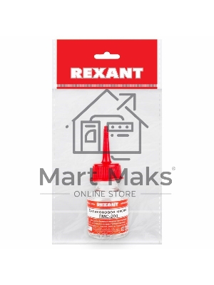 Силиконовое масло Rexant, ПМС-200, 15 мл, носик, (Полиметилсилоксан)