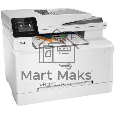 МФУ лазерное HP Color LaserJet Pro M283fdw (7KW75A), A4, цветной, печ. до 21 стр/мин., скан. до 26 стр/мин. (ч/б) 22 стр/мин. (цвет), 600 x 600 dpi (печать) 300x300dpi (скан), USB, RJ-45, Wi-Fi, Air Print, Mopria