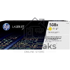Тонер Картридж HP 508X CF362X желтый для HP CLJ M552/M553 (9500стр.)