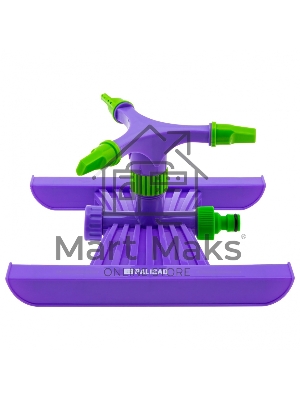 Разбрызгиватель пласт., вращ. с 3 лоп., штуц D 3/4