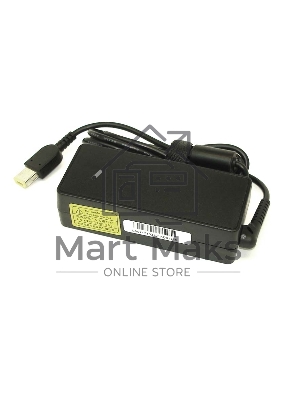 Блок питания (сетевой адаптер) для ноутбуков Lenovo 20V 2.25A Rectangle 45W OEM