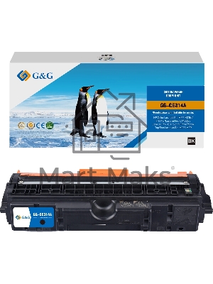 Блок фотобарабана G&G Universal GG-CE314A CE314A цветной цв:14000стр. для CLJ Pro MFP M176n/M177fw/CP1025 /100 color MFP M175nw/TopShot M275 MFP HP