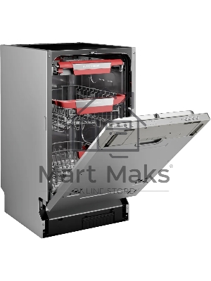 Встраиваемая посудомоечная машина Kuppersberg GIM 4592, черный, 44.8 см, 10 компл., 42 дБ, класс A+++