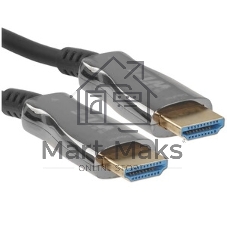 Кабель HDMI Wize AOC-8K-HM-HM-25M оптический, 25 м, 8K/60HZ 4:4:4, v.2.1, ARC, 19M/19M, HDCP 2.2, Ethernet, черный, коробка
