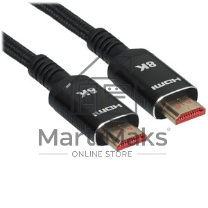 Кабель iOpen HDMI 19M/M,ver. 2.1 8KX60Hz (Econom) оплетка 1m ACG859B-1.0