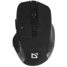 Мышь беспроводная Defender Prime MB-053 черный, 1600 dpi, радиоканал, USB, кнопки - 6