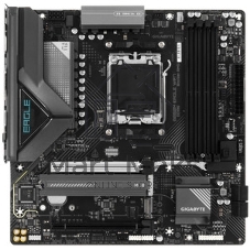 Материнская плата Gigabyte B850M EAGLE WIFI7, AM5, AMD B850, 4xDDR5, 4xSATA, 2xM.2, 1xPCIe 5.0 x16, 1xPCIe 3.0 x16, 1xHDMI, 2xDP, 1x2.5Gb LAN, Wi-Fi 7, Bluetooth 5.4, 1xUSB-C 10Gbps, 1xUSB-A 10Gbps, 2xUSB-A 5Gbps, 4xUSB-A 2.0, 1xPS/2, 3x3.5 мм, 7.1, mATX