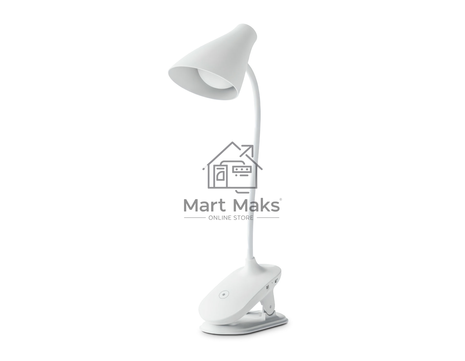 Светодиодная настольная лампа Ambrella light DE705 WH белый LED 3000-6000K 4W