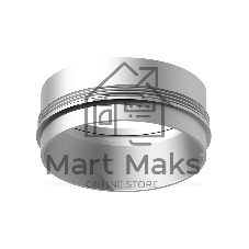 Насадка для корпуса светильника N6123 МСH хром матовый D60*H32mm Out10mm MR16