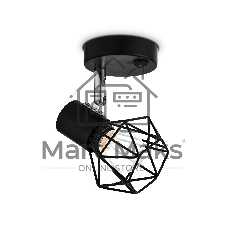 Светильник Ambrella light TR8620 BK/CH черный/хром E27 max 40W 115*91*150