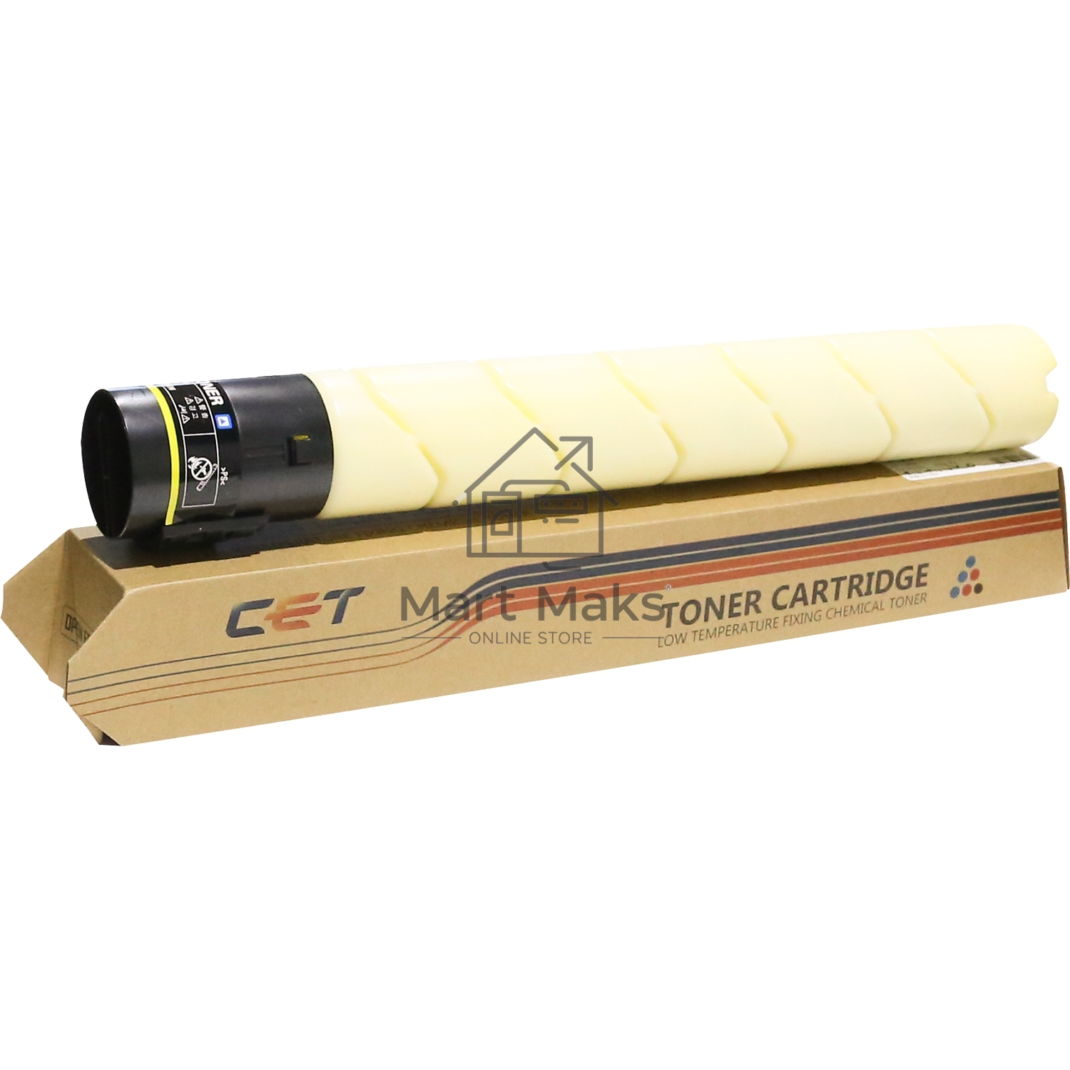 Картридж лазерный CET (CPT, CE28) для Konica Minolta Bizhub C227i CT Yellow, 407г