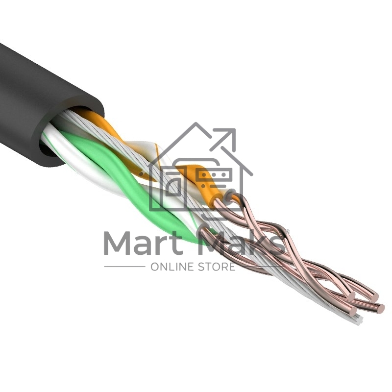 Кабель Rexant (01-0025) Кабель UTP CAT5e 2 пары (305м) 0.51 мм OUTDOOR