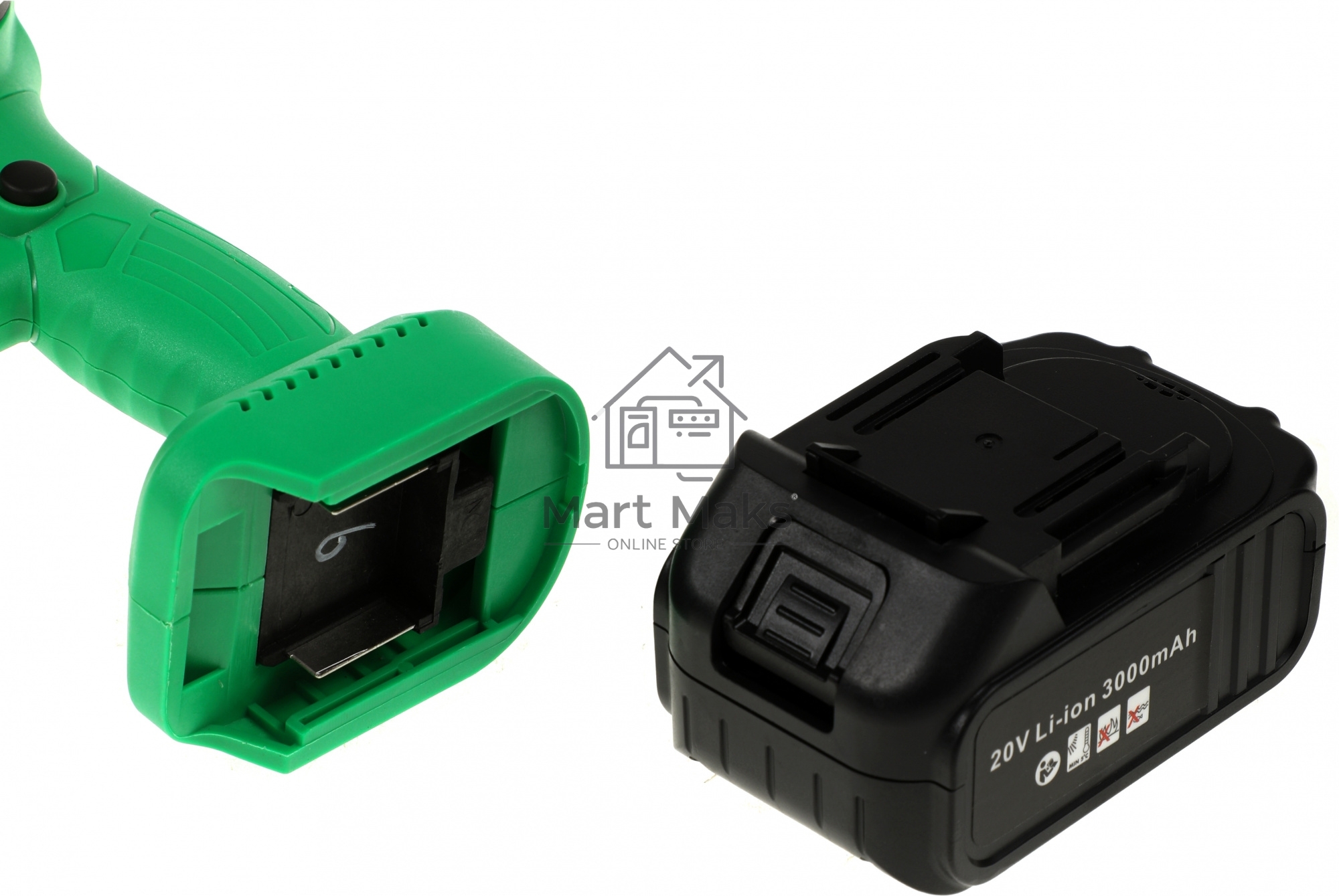 Пила цепная аккумуляторная ZITREK GreenSaw 20 Extra power 20В, 3Ач Li-ion аккум. 1шт, 1,5Ач Li-ion аккум. 1шт, ЗУ