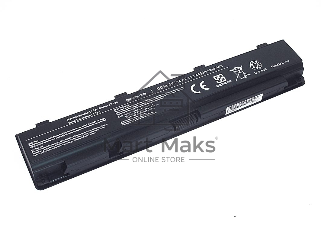 Аккумуляторная батарея для ноутбука Toshiba 5036-4S2P 14.4V 4400mAh OEM черный