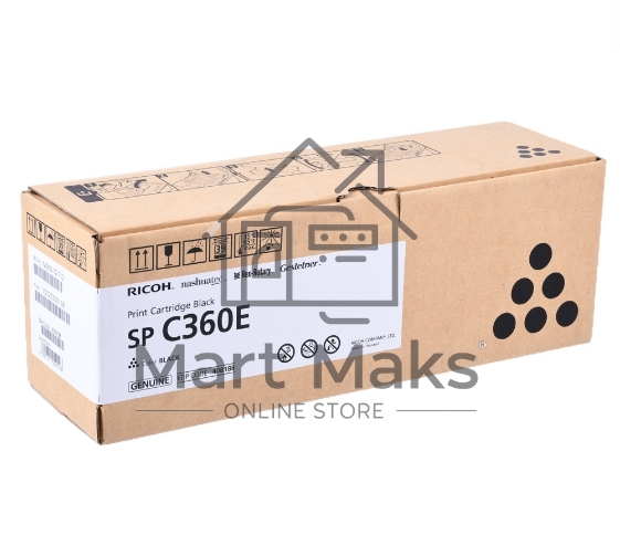 Картридж лазерный тип SP C360E черный для Ricoh SP C360DNw/SP C360SNw/SP C360SFNw/SP C361SFNw (2,5K)