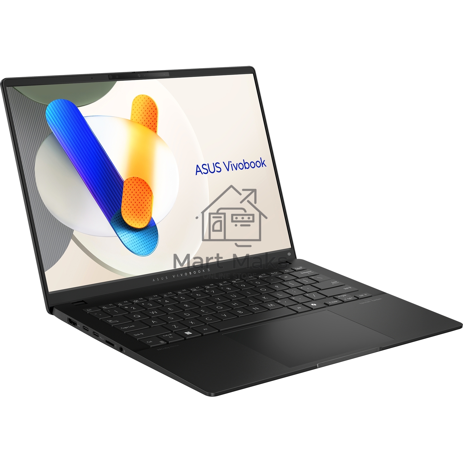 Ноутбук Asus VivoBook S14 OLED M5406NA-QD109 Ryzen 5 7535HS 16Gb SSD1Tb AMD Radeon 14