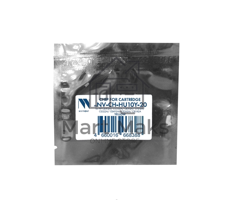 Чип NVPrint универсальный для HP CE412A, CC532A, CE312A, CF212A, CE322A, CE402A, CE262A, CB542A Yellow (20шт) совместимый