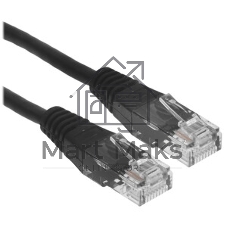Патч-корд LANMASTER TWT UTP cat.5e, с заливными колпачками, 0.5 м, оранжевый