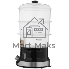 Пароварка Tefal VC204810 черный, 9 л, ярусы - 3, 800 Вт, механическое