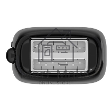 Тостер Maxvi KT723P черный