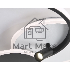 Светильник Ambrella light FL5118/3+1 WH/BK белый/черный 64W 3000K/4200K/6400K+4200K 480*425*110 (ПДУ ИК)