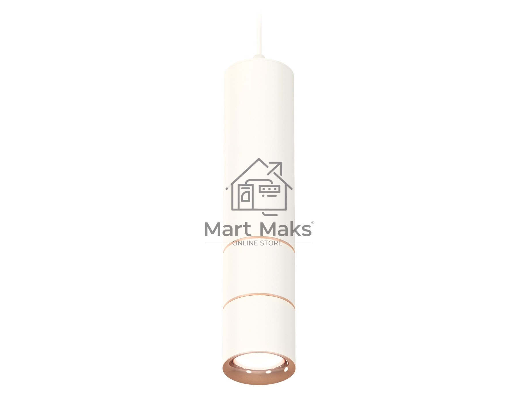 Светильник Ambrella Light XP7401100 SWH/PPG белый песок/золото розовое полированное MR16 GU5.3