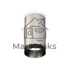 Светильник Ambrella Light XS6324011 SSL/PBK серебро песок/черный полированный MR16 GU5.3 (C6324, N6131)