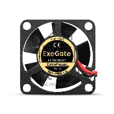 Вентилятор 12В DC ExeGate ExtraPower EP03010S2P (30x30x10 мм, Sleeve bearing (подшипник скольжения), 2pin, 15000RPM, 29dBA)