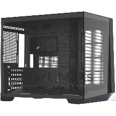 Корпус Formula Crystal Z4M черный без БП mATX 9x120mm 1xUSB3.0 audio bott PSU