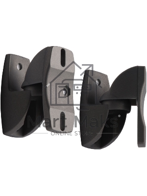 Кронштейн для акустических систем Holder LSS-6001 черный макс.5кг настенный поворот и наклон