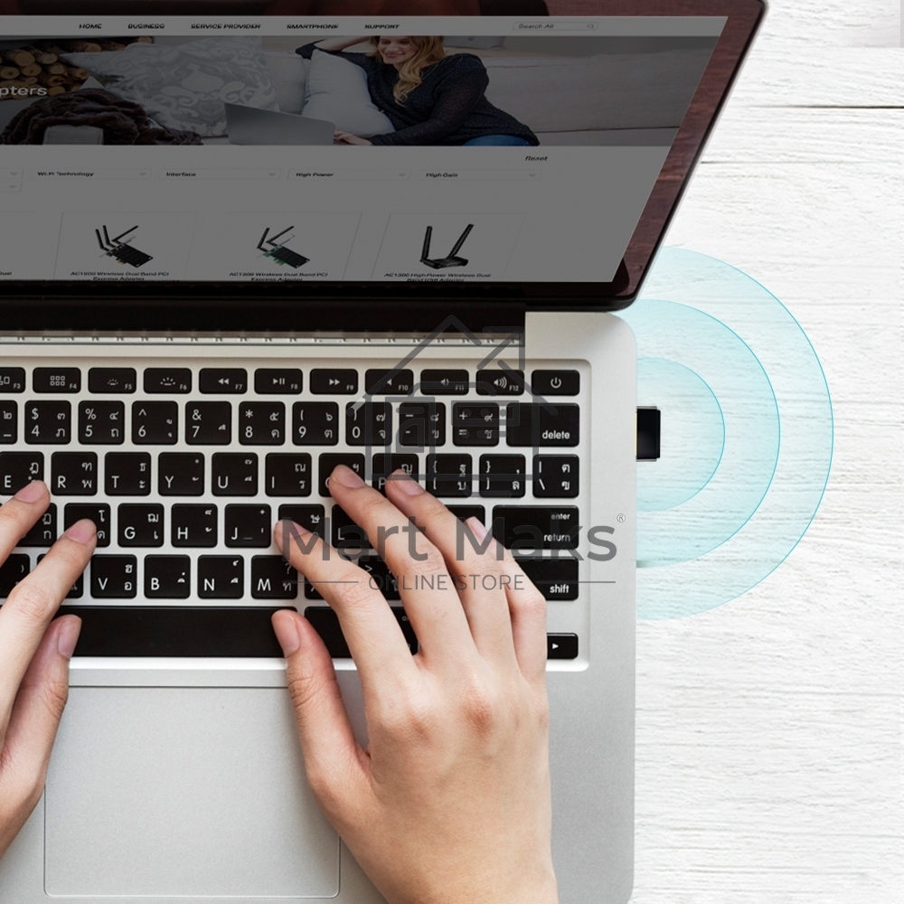 Адаптер TP-LINK Archer T2U NANO AC600 Nano Wi-Fi USB-адаптер