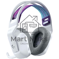 Гарнитура беспроводная LOGITECH G733 LIGHTSPEED Wireless RGb Gaming Headset - белый - 2.4GHZ - EMEA