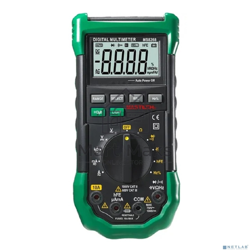Профессиональный мультиметр MS8268 MASTECH
