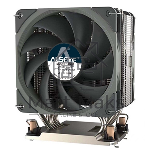 Радиатор 4U Coolserver M97 AS.01.07.0149 черный 90мм алюминий+медь 2200rpm 32db 4-pin 350W 155мм