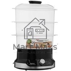 Пароварка Tefal VC204810 черный, 9 л, ярусы - 3, 800 Вт, механическое