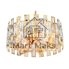 Светильник Ambrella light TR5061/6 GD/CL золото/прозрачный E14/6 max 40W D500*938
