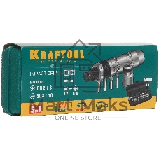 Отвертка ударно-поворотная KRAFTOOL ID-6, 6 предм.