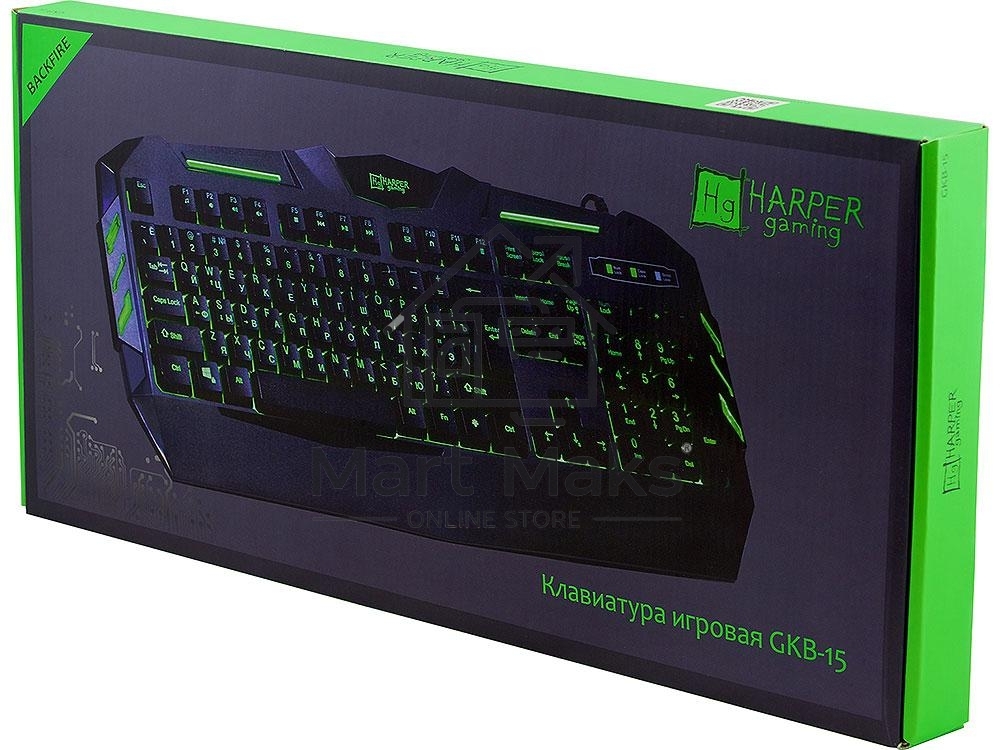 Клавиатура Игровая Harper Gaming Backfire GKB-15
