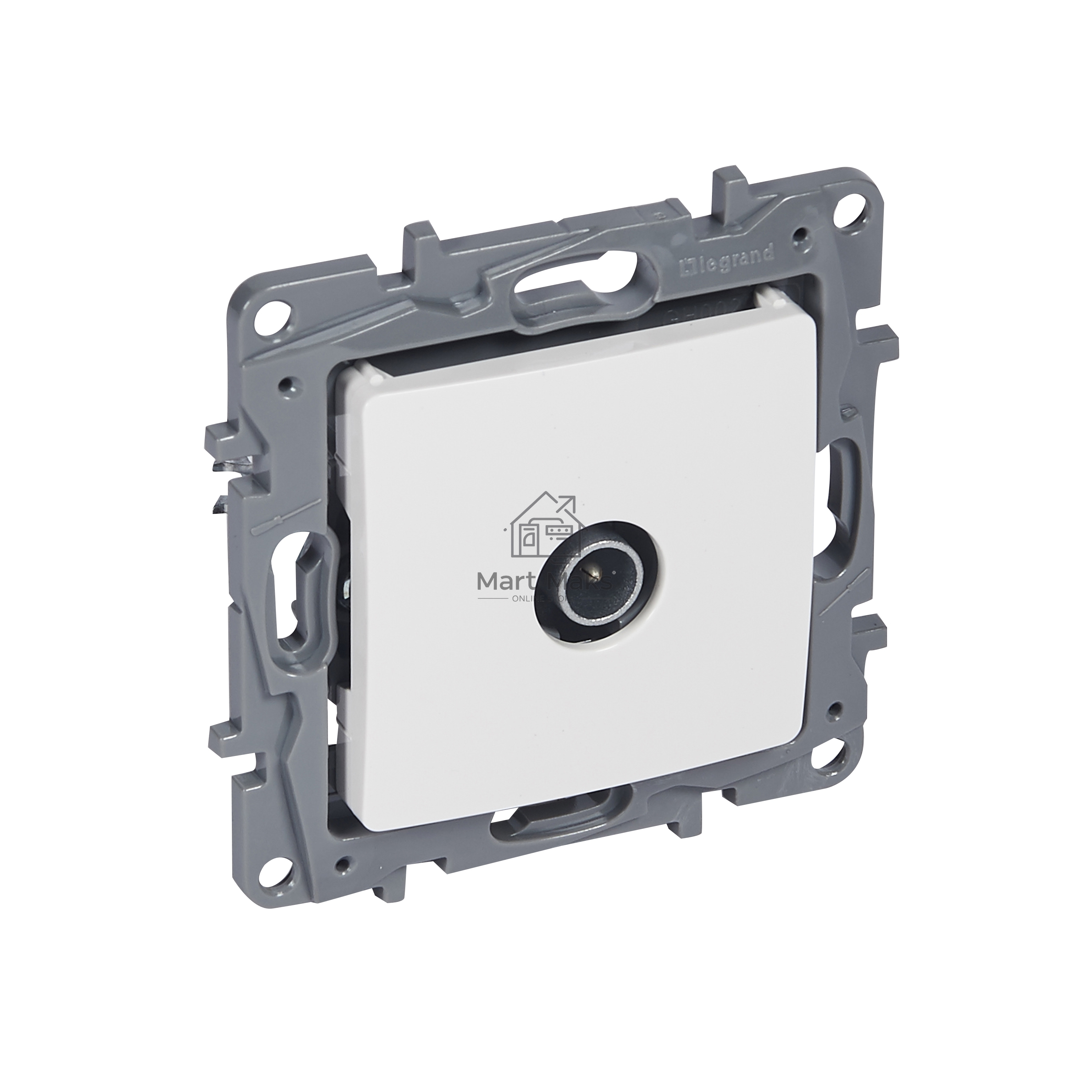 Механизм розетки LEGRAND 1066932tv etika plus 2дБ звезда бел. 672251