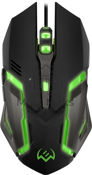 Мышь проводная SVEN RX-G740 черный, 2400 dpi, USB, кнопки - 6
