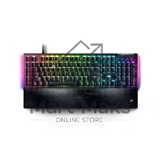Клавиатура проводная игровая Razer BlackWidow V4 (Yellow Switch) - Russian Layout
